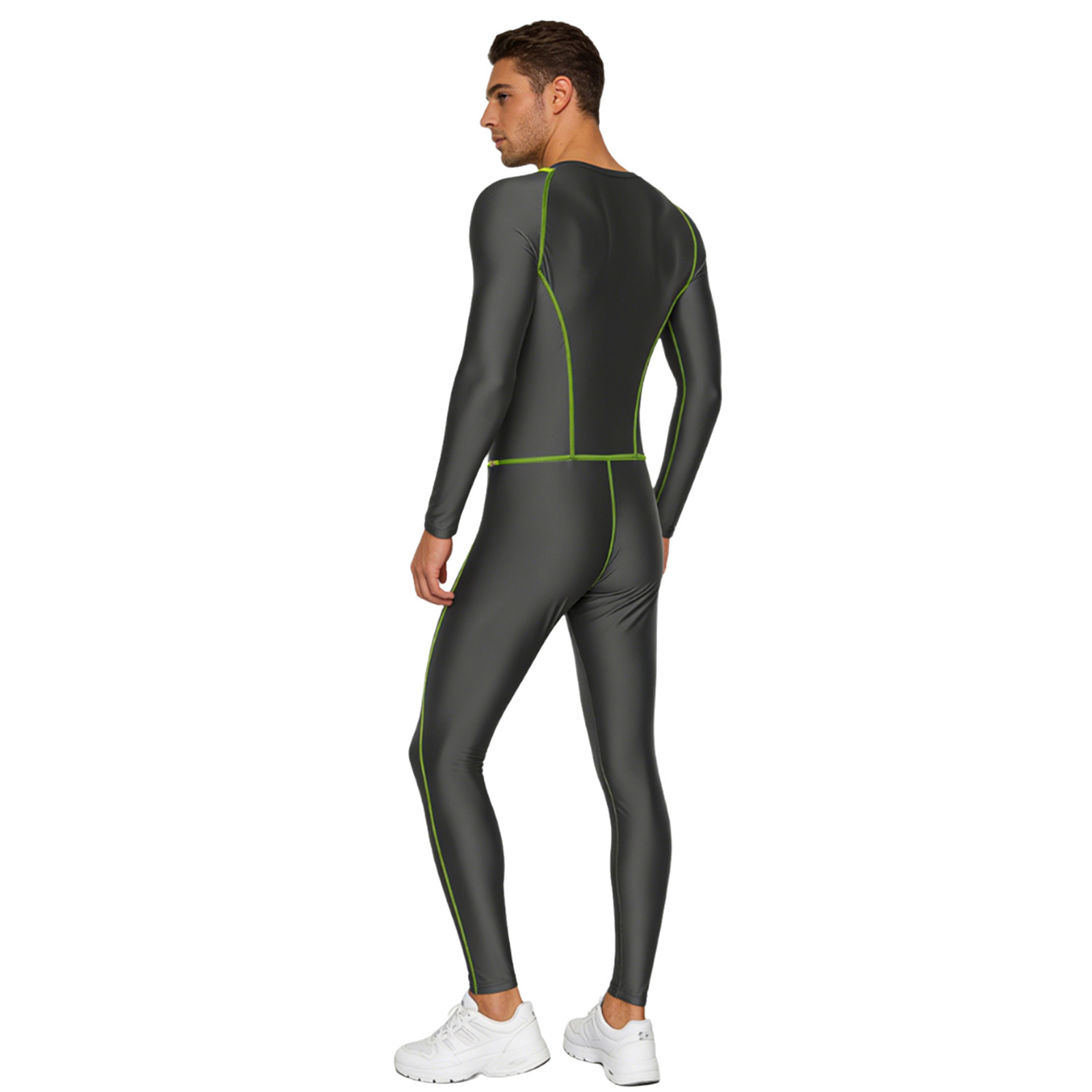 Swimwear Mens Swimsuit Glossy  - Compression Long Pant review and price