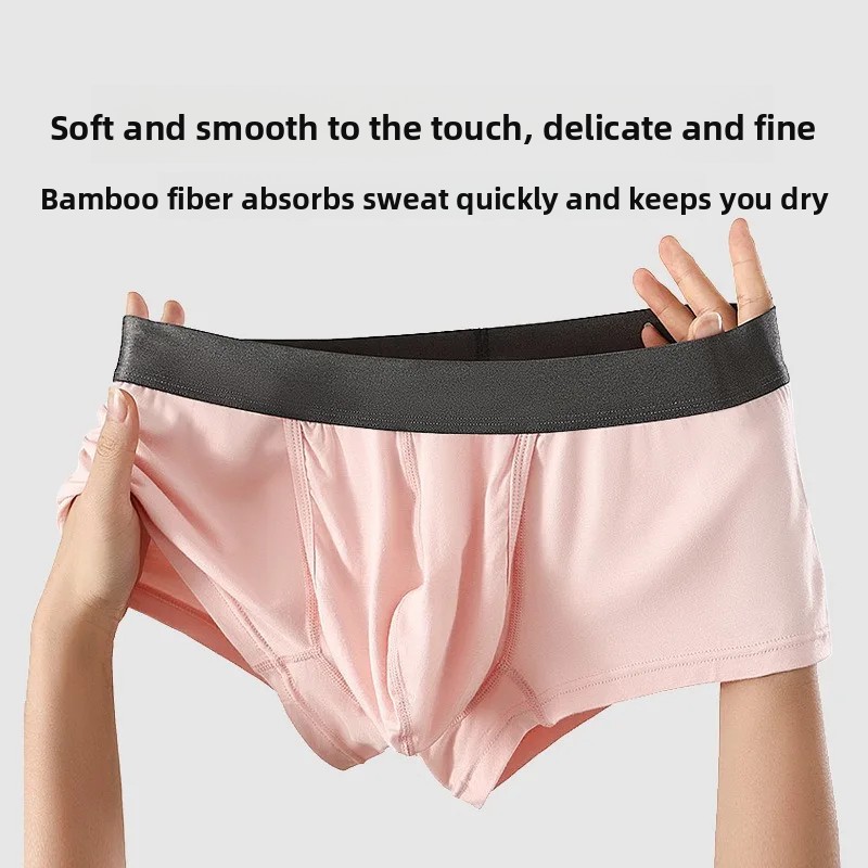 Men Bamboo Fiber Boxer Briefs  - Bamboo Fiber Trunk review and price