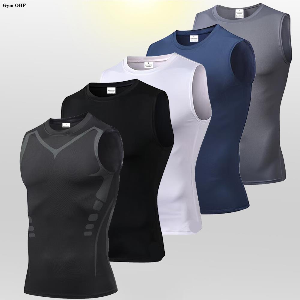 Men's Compression Tank Tops Gy - Sleeveless Undershirt review and price