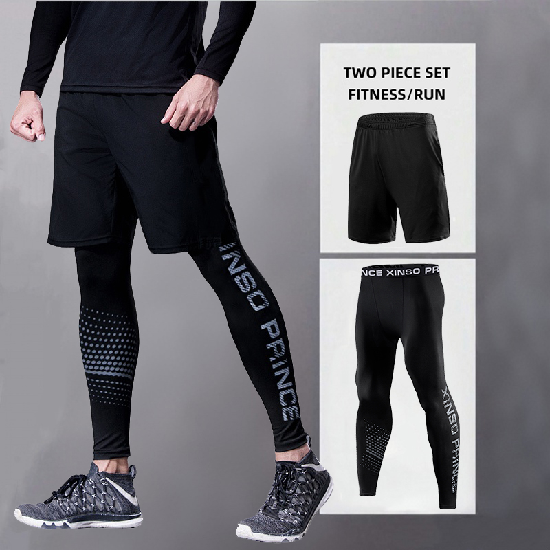 Men's Sports Running Trousers  - Compression Long Pant review and price